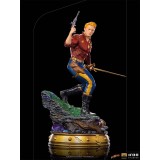 FLASH GORDON ART SCALE DELUXE 1/10 STATUA FIGURE IRON STUDIOS
