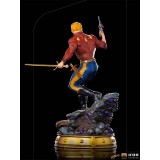 IRON STUDIOS FLASH GORDON ART SCALE DELUXE 1/10 STATUE FIGURE