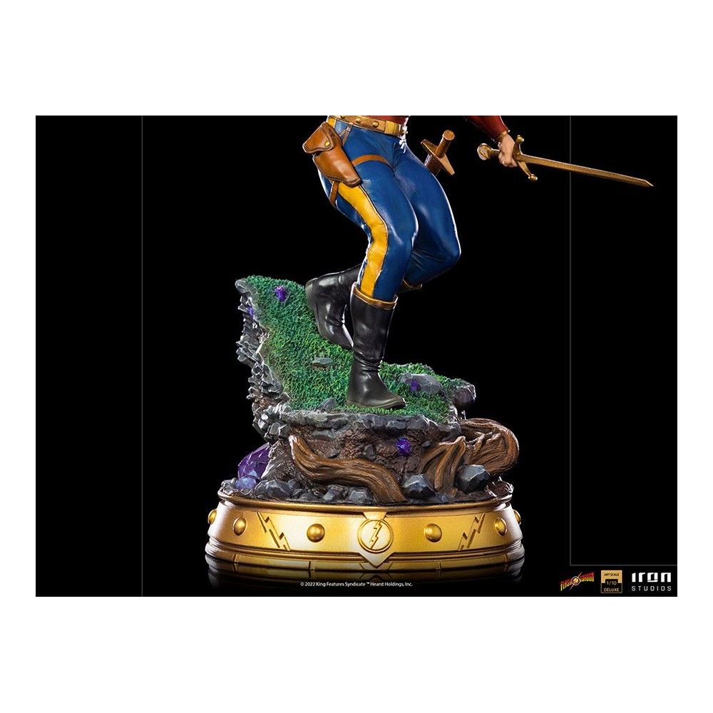 FLASH GORDON ART SCALE DELUXE 1/10 STATUA FIGURE IRON STUDIOS