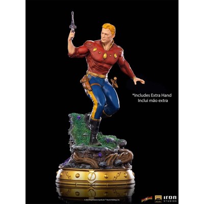 IRON STUDIOS FLASH GORDON ART SCALE DELUXE 1/10 STATUE FIGURE