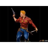 IRON STUDIOS FLASH GORDON ART SCALE DELUXE 1/10 STATUE FIGURE