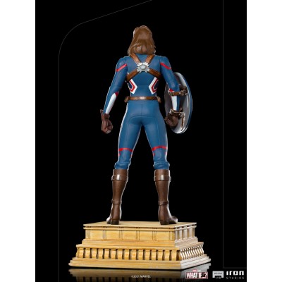 IRON STUDIOS MARVEL WHAT IF...? CAPTAIN CARTER ART SCALE 1/10 STATUE FIGURE