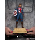MARVEL WHAT IF...? CAPTAIN CARTER ART SCALE 1/10 STATUA FIGURE IRON STUDIOS