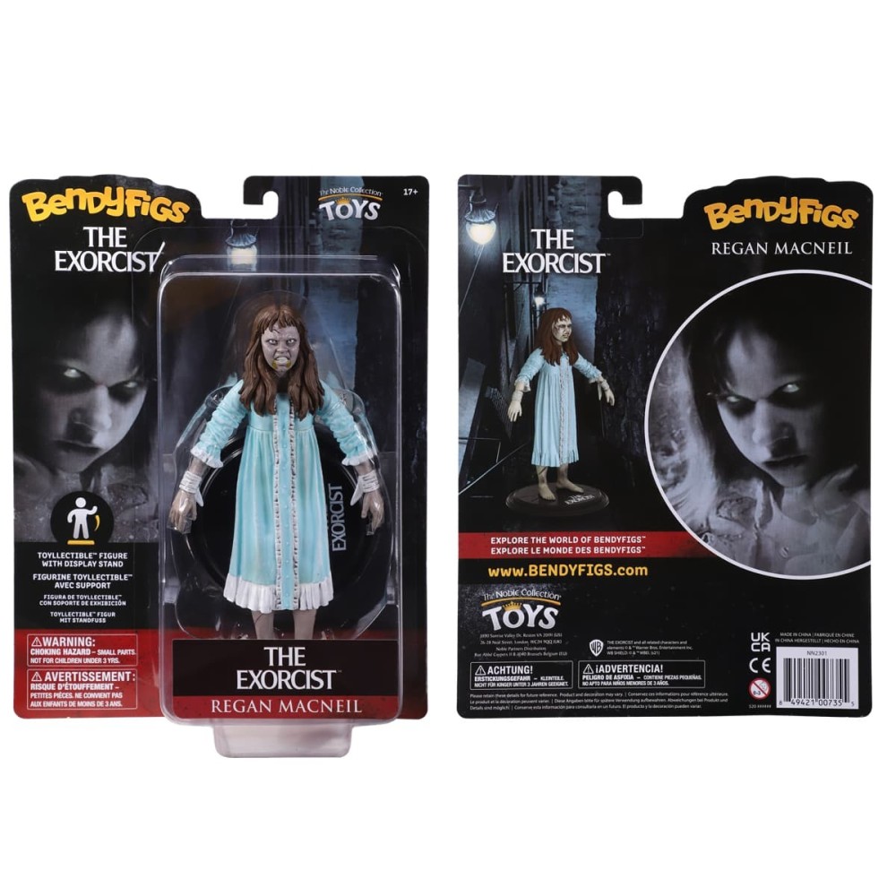 THE EXORCIST REGAN BENDYFIGS ACTION FIGURE NOBLE COLLECTIONS
