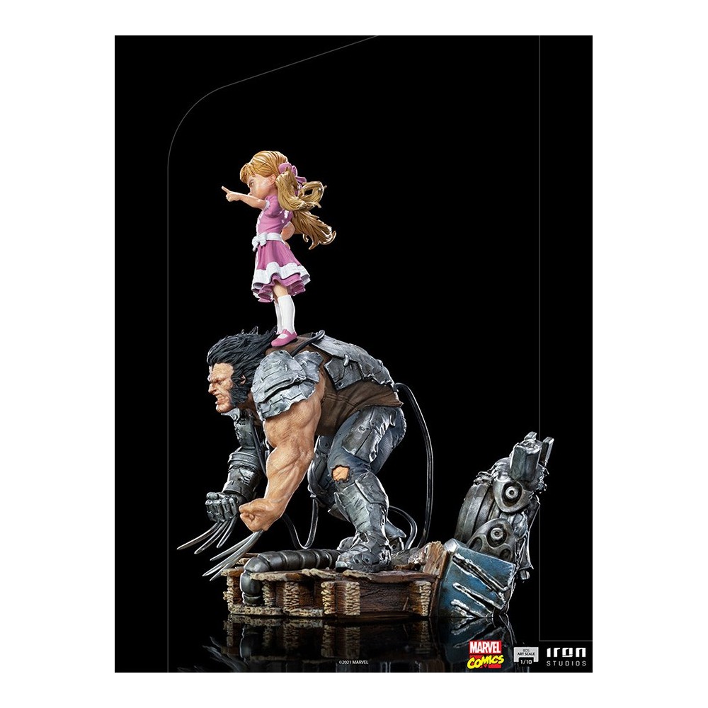 MARVEL COMICS X-MEN ALBERT AND ELSIE-DEE BDS ART SCALE 1/10 STATUA FIGURE IRON STUDIOS