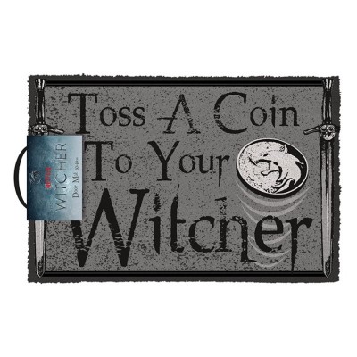 THE WITCHER TOSS A COIN DOORMAT ZERBINO TAPPETINO PYRAMID INTERNATIONAL