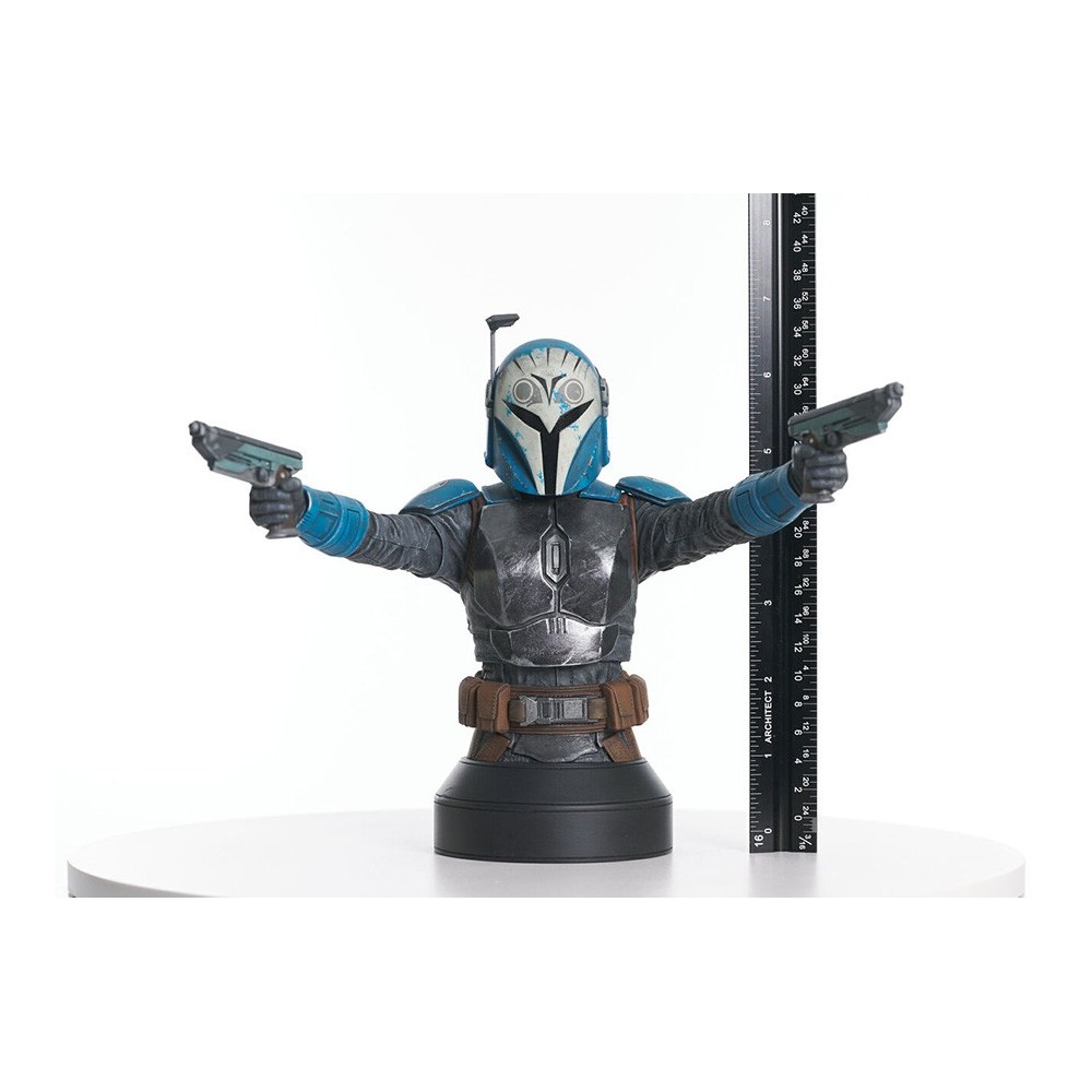 STAR WARS THE MANDALORIAN BO-KATAN KRYZE BUSTO STATUA DIAMOND SELECT