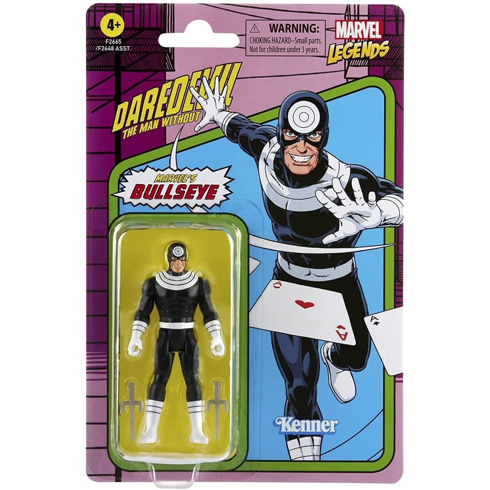 MARVEL LEGENDS RETRO COLLECTION BULLSEYE ACTION FIGURE HASBRO