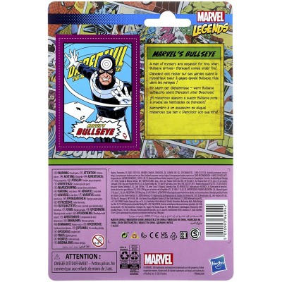 MARVEL LEGENDS RETRO COLLECTION BULLSEYE ACTION FIGURE HASBRO