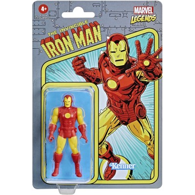 MARVEL LEGENDS RETRO COLLECTION IRON MAN ACTION FIGURE HASBRO