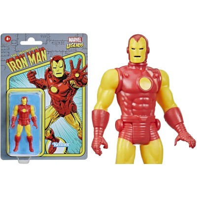 MARVEL LEGENDS RETRO COLLECTION IRON MAN ACTION FIGURE HASBRO