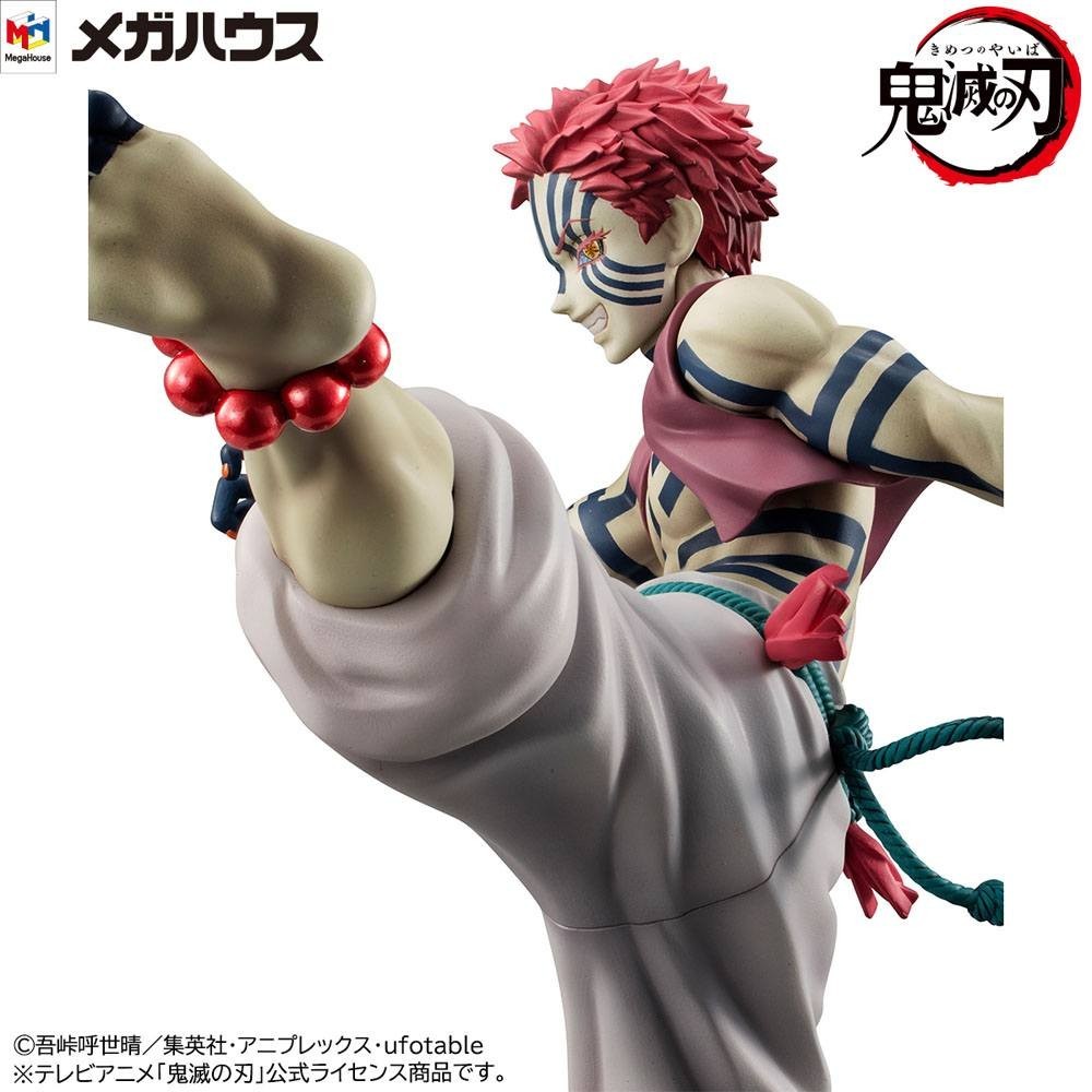 DEMON SLAYER AKAZA UPPER TREE G.E.M. STATUA FIGURE MEGAHOUSE
