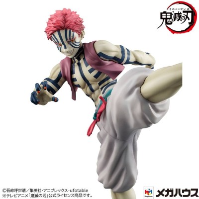MEGAHOUSE DEMON SLAYER AKAZA UPPER TREE G.E.M. STATUE FIGURE