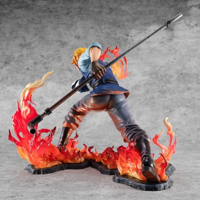 MEGAHOUSE ONE PIECE P.O.P. SABO FIRE FIST INHERITANCE LIMITED ED. STATUE FIGURE