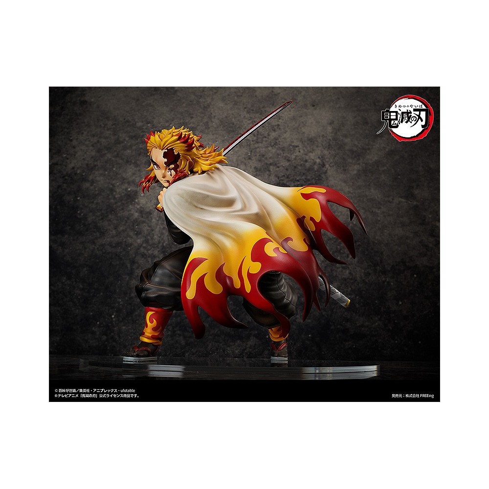FREEING DEMON SLAYER KYOJURO RENGOKU 42CM STATUE FIGURE