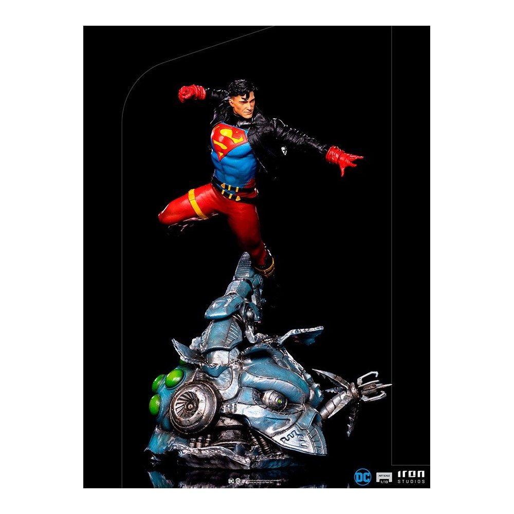 IRON STUDIOS DC COMICS SUPERBOY BDS ART SCALE DELUXE 1/10 STATUE FIGURE