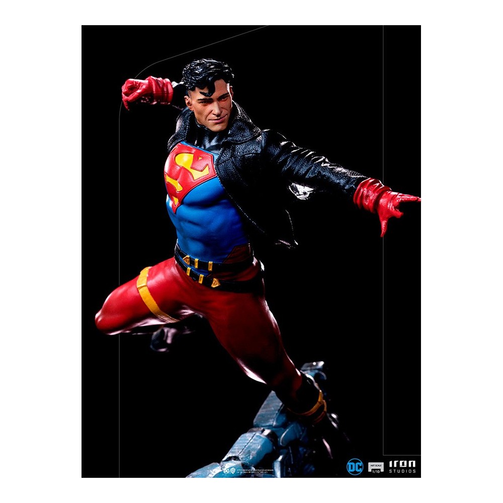 IRON STUDIOS DC COMICS SUPERBOY BDS ART SCALE DELUXE 1/10 STATUE FIGURE