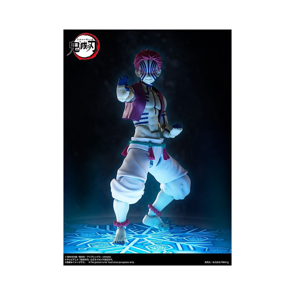 DEMON SLAYER AKAZA FIGMA ACTION FIGURE FREEING