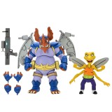 TEENAGE MUTANT NINJA TURTLES WINGNUT AND SCREWLOOSE 2-PACK ACTION FIGURES NECA