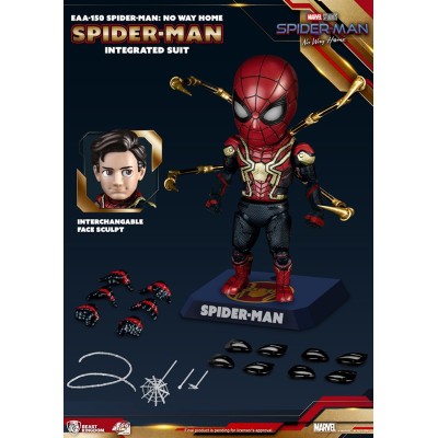 SPIDER-MAN NO WAY HOME INTEGRATED SUIT EGG ATTACK ACTION FIGURE BEAST KINGDOM