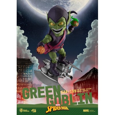 MARVEL COMICS SPIDER-MAN GREEN GOBLIN EGG ATTACK ACTION FIGURE BEAST KINGDOM