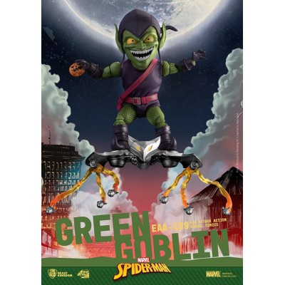 MARVEL COMICS SPIDER-MAN GREEN GOBLIN EGG ATTACK ACTION FIGURE BEAST KINGDOM