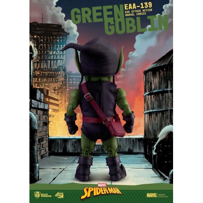 MARVEL COMICS SPIDER-MAN GREEN GOBLIN EGG ATTACK ACTION FIGURE BEAST KINGDOM