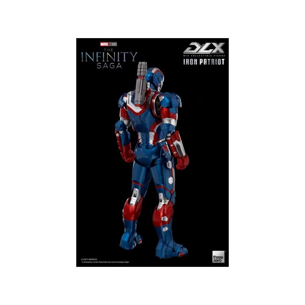 MARVEL THE INFINITY SAGA IRON PATRIOT DLX ACTION FIGURE THREEZERO