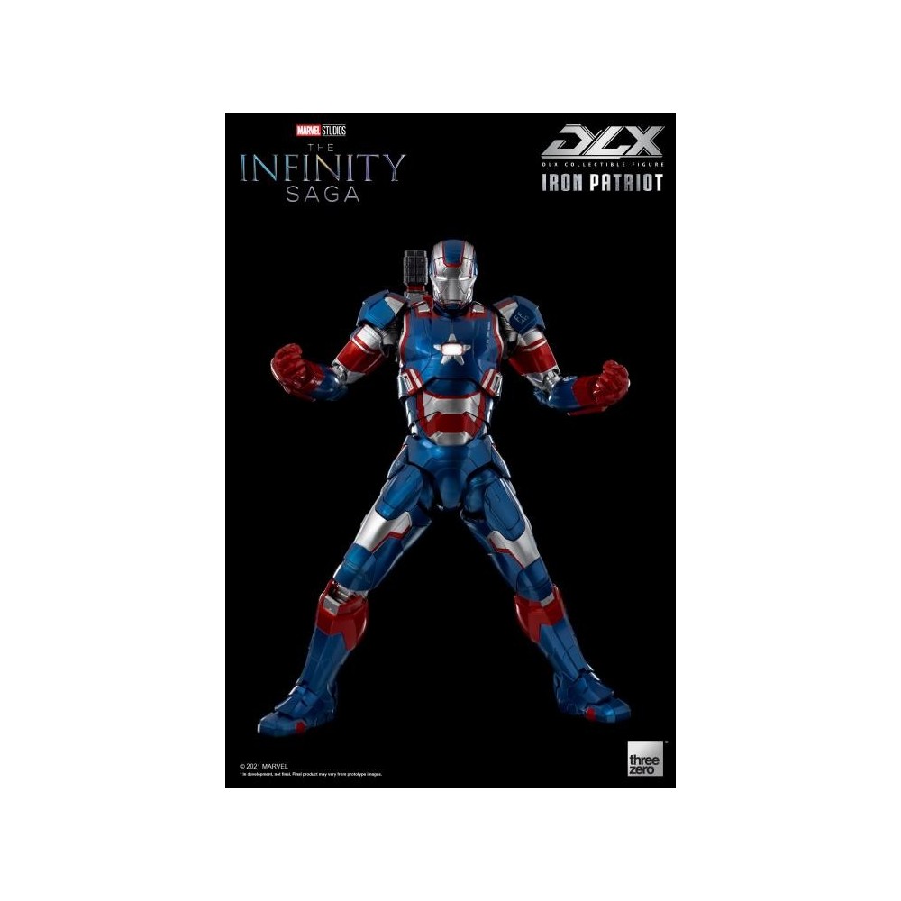 MARVEL THE INFINITY SAGA IRON PATRIOT DLX ACTION FIGURE THREEZERO