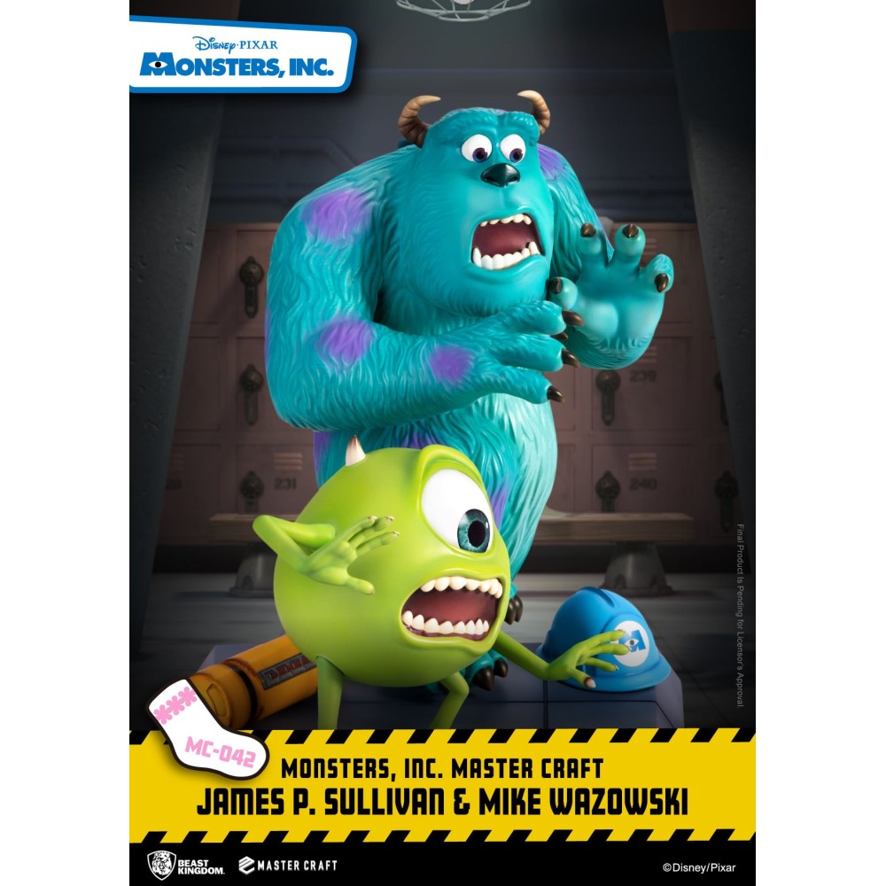 BEAST KINGDOM MONSTERS INC. SULLIVAN AND MIKE MASTER CRAFT STATUE FIGURE