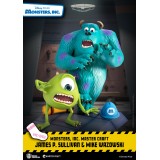 MONSTERS INC. SULLIVAN AND MIKE MASTER CRAFT STATUA FIGURE BEAST KINGDOM
