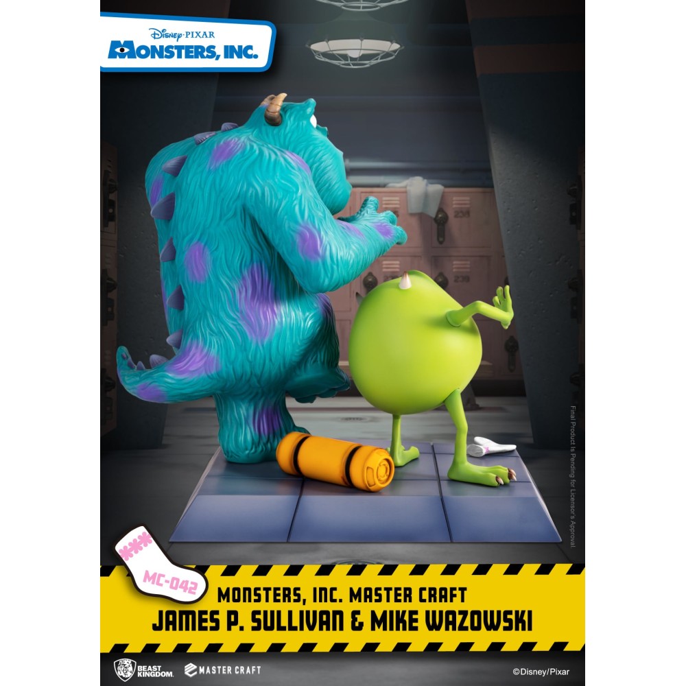 MONSTERS INC. SULLIVAN AND MIKE MASTER CRAFT STATUA FIGURE BEAST KINGDOM