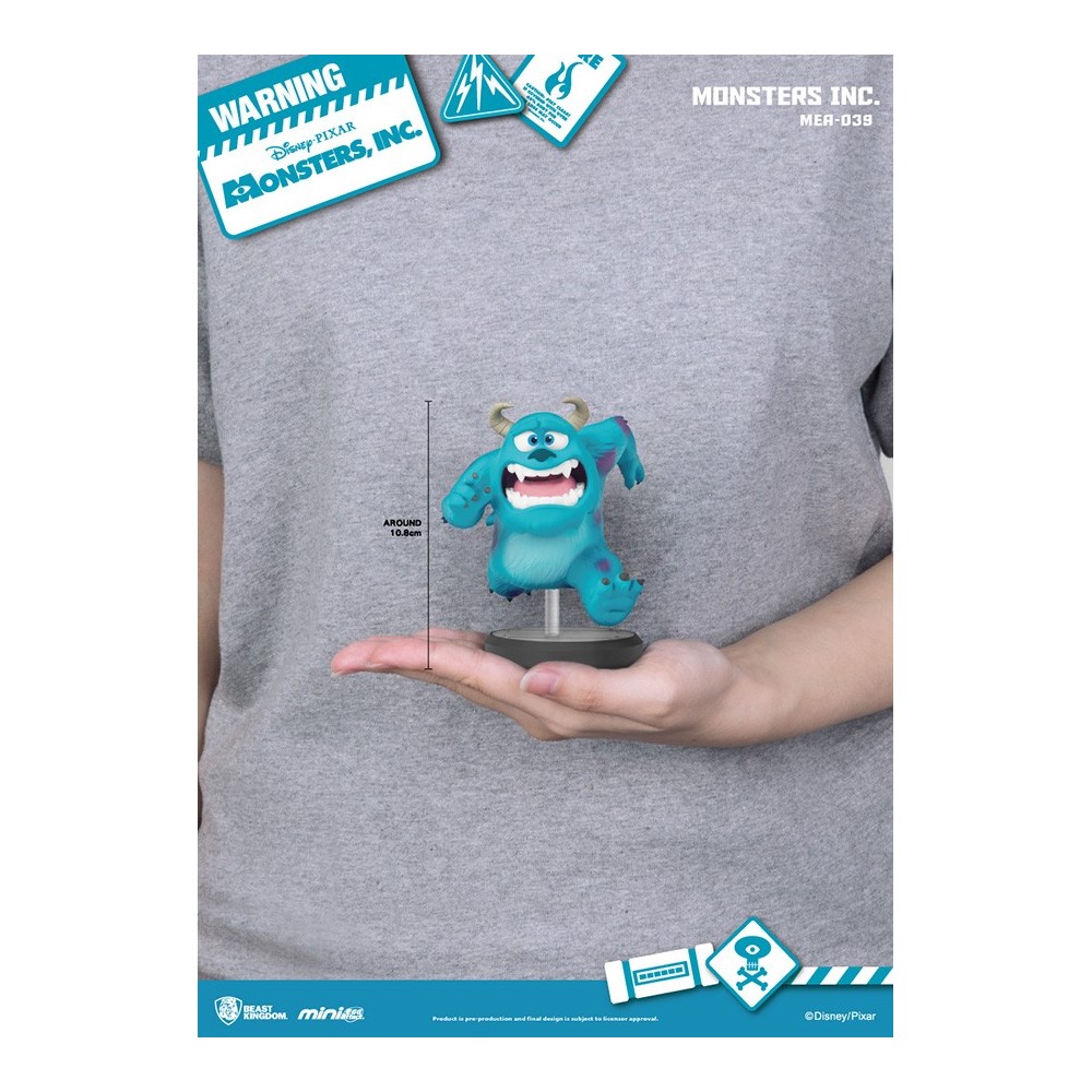 BEAST KINGDOM DISNEY PIXAR MINI EGG ATTACK MONSTERS INC SET 6 FIGURES