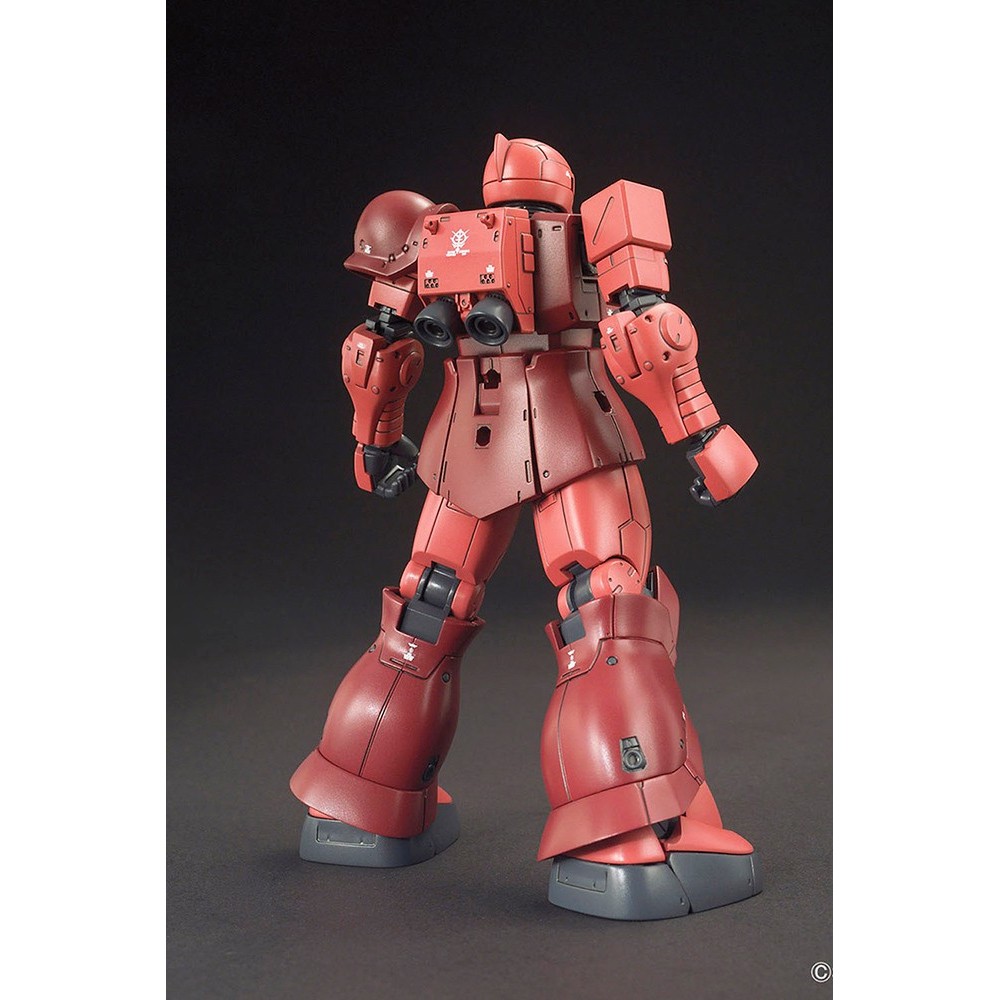HIGH GRADE HG GUNDAM MS-05 ZAKU I CHAR AZNABLE 1/144 MODEL KIT FIGURE BANDAI