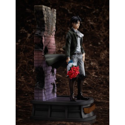 FURYU ATTACK ON TITAN LEVI BIRTHDAY 30CM STATUE FIGURE