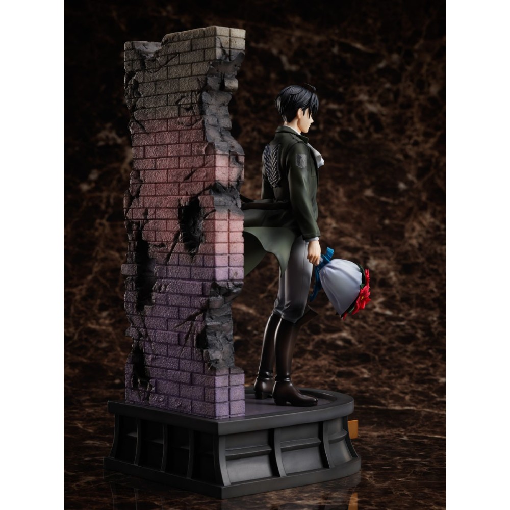 FURYU ATTACK ON TITAN LEVI BIRTHDAY 30CM STATUE FIGURE