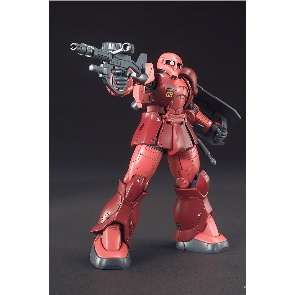 BANDAI HIGH GRADE HG GUNDAM MS-05 ZAKU I CHAR AZNABLE 1/144 MODEL KIT FIGURE