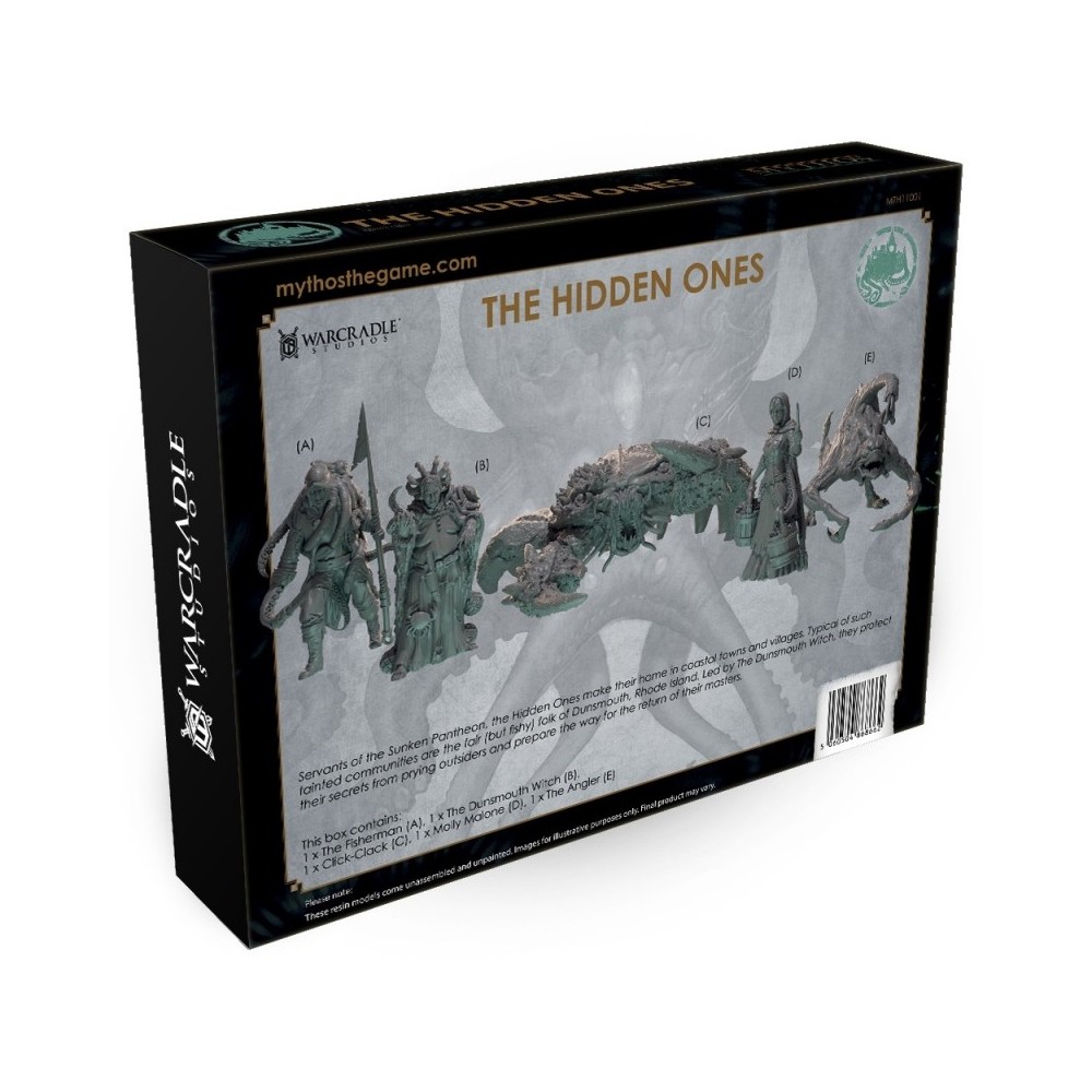 WARCRADLE STUDIOS MYTHOS THE HIDDEN ONES FACTION STARTER SET MINIATURE GAME