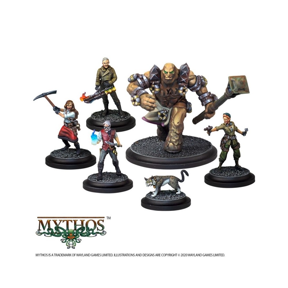 WARCRADLE STUDIOS MYTHOS THE PRIORY FACTION STARTER SET MINIATURE GAME