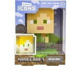 PALADONE PRODUCTS MINECRAFT 3D LAMP ICON ALEX LIGHT 10CM FIGURE