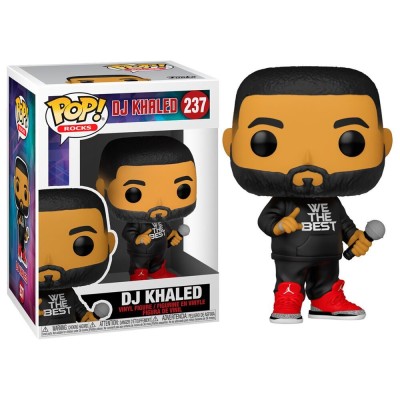 FUNKO POP! ROCKS DJ KHALED BOBBLE HEAD KNOCKER FIGURE FUNKO