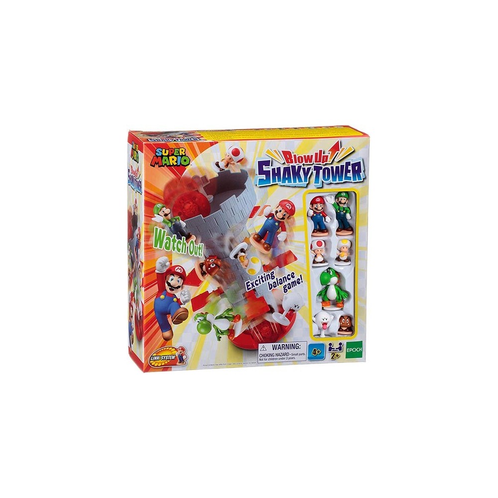 EPOCH SUPER MARIO BLOW UP! SHAKY TOWER - BOARDGAME