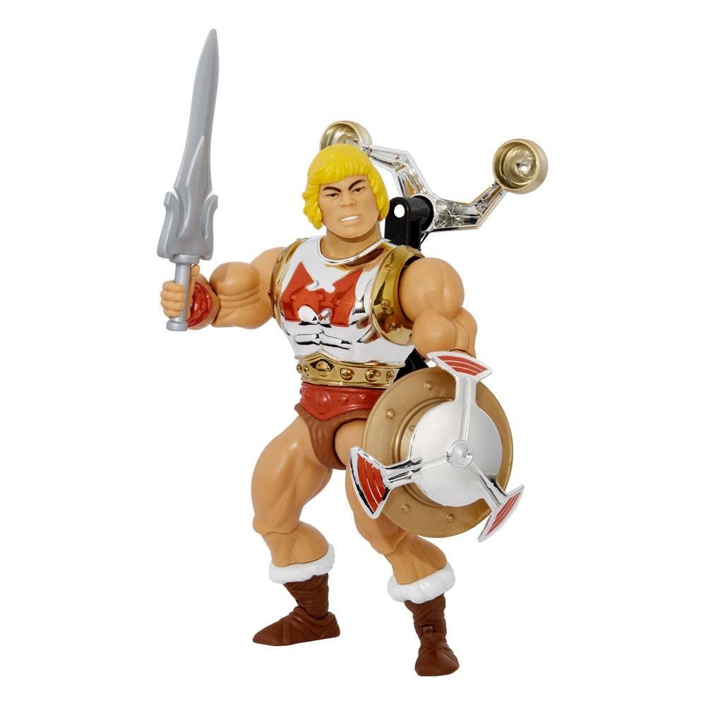 MATTEL MASTERS OF THE UNIVERSE ORIGINS DELUXE FLYING FISTS HE-MAN ACTION FIGURE