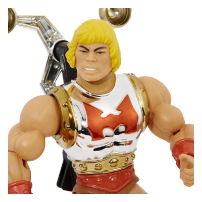 MATTEL MASTERS OF THE UNIVERSE ORIGINS DELUXE FLYING FISTS HE-MAN ACTION FIGURE