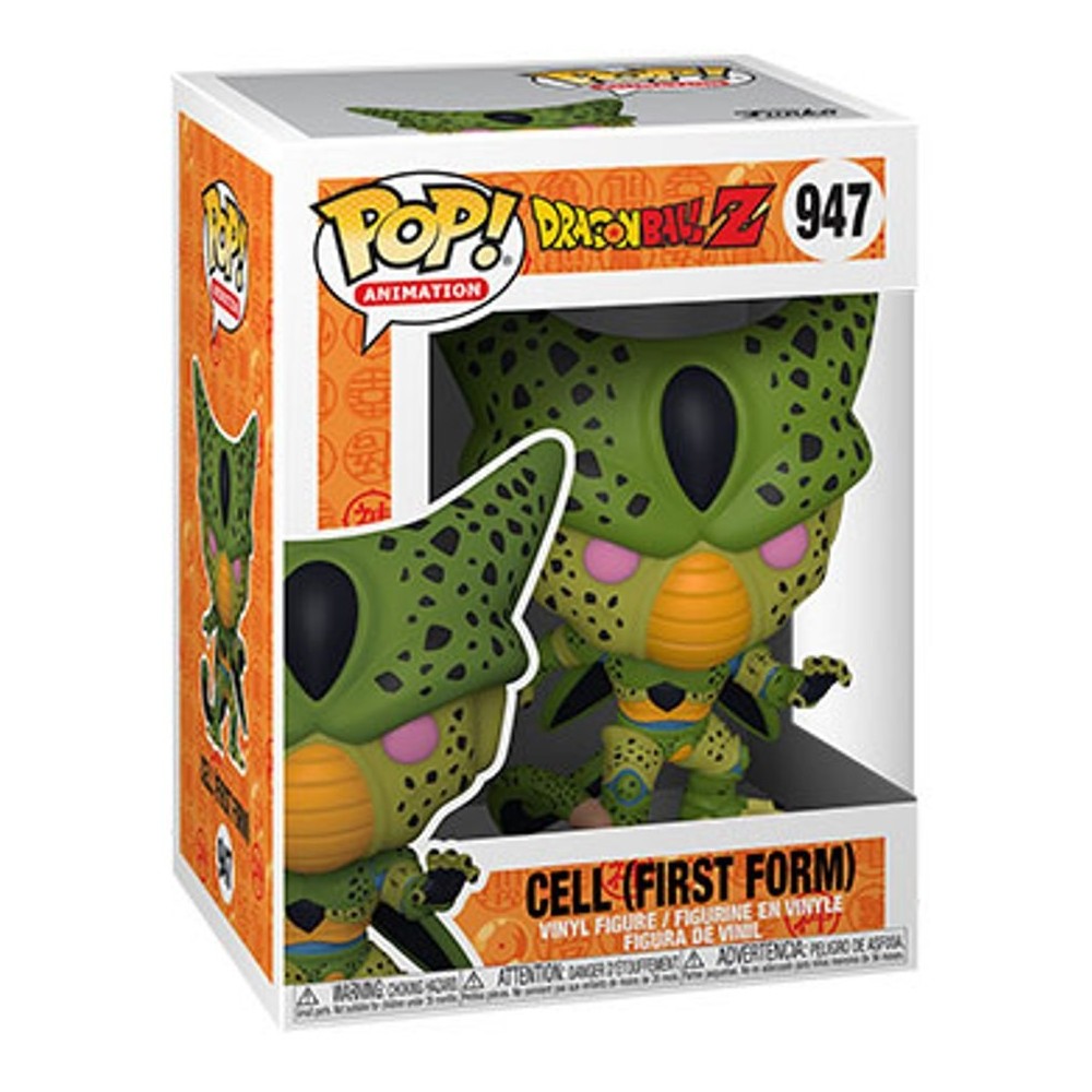 FUNKO FUNKO POP! DRAGON BALL Z CELL FIRST FORM BOBBLE HEAD FIGURE
