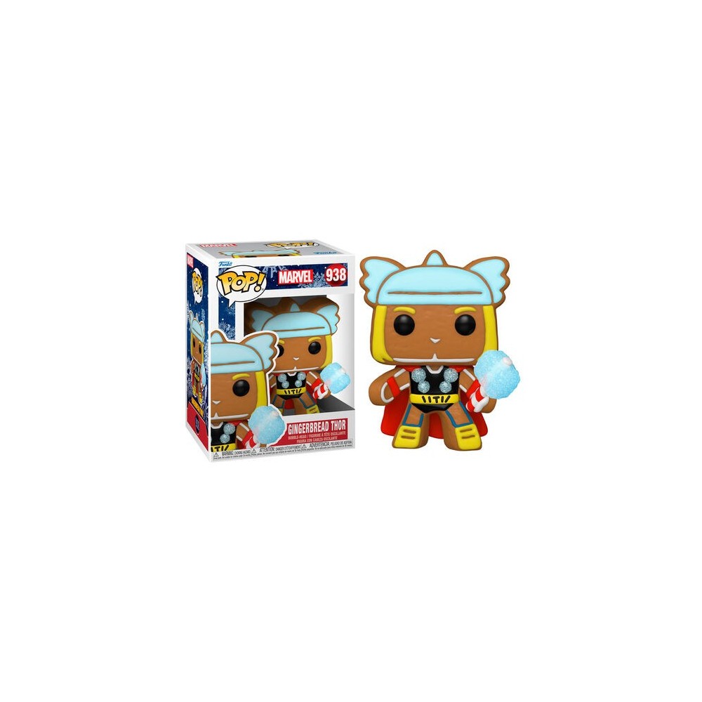 FUNKO FUNKO POP! MARVEL GINGERBREAD THOR BOBBLE HEAD FIGURE