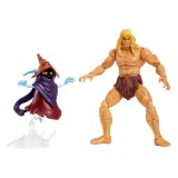 MATTEL MASTERS OF THE UNIVERSE REVELATION SAVAGE HE-MAN AND ORKO ACTION FIGURE