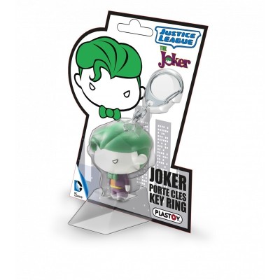 JUSTICE LEAGUE THE JOKER CHIBI PVC KEYCHAIN PORTACHIAVI KEYRING PLASTOY
