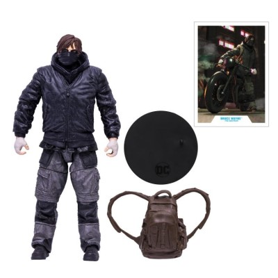 MC FARLANE DC MULTIVERSE "THE BATMAN" - BRUCE WAYNE DRIFTER ACTION FIGURE