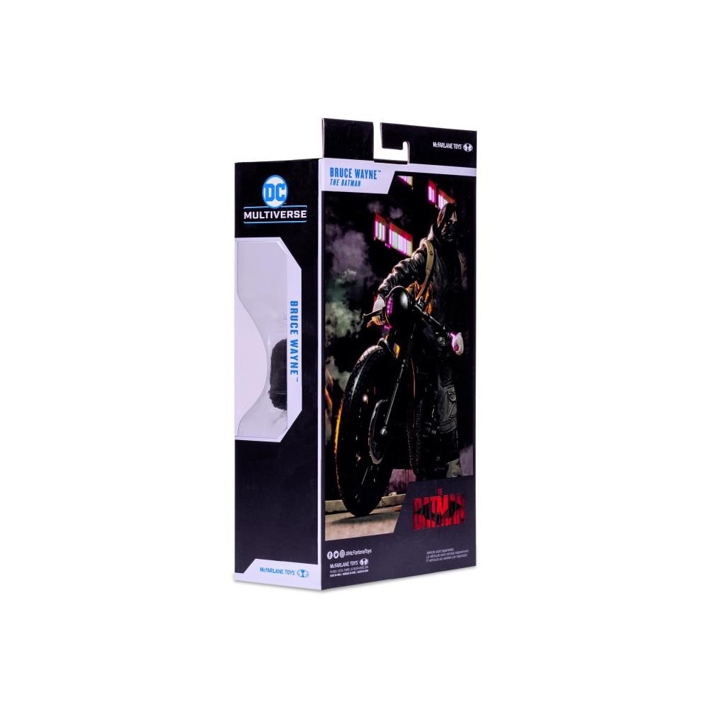 MC FARLANE DC MULTIVERSE "THE BATMAN" - BRUCE WAYNE DRIFTER ACTION FIGURE